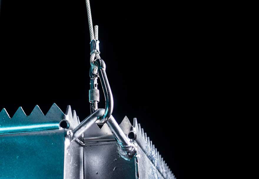 Detail Security mast