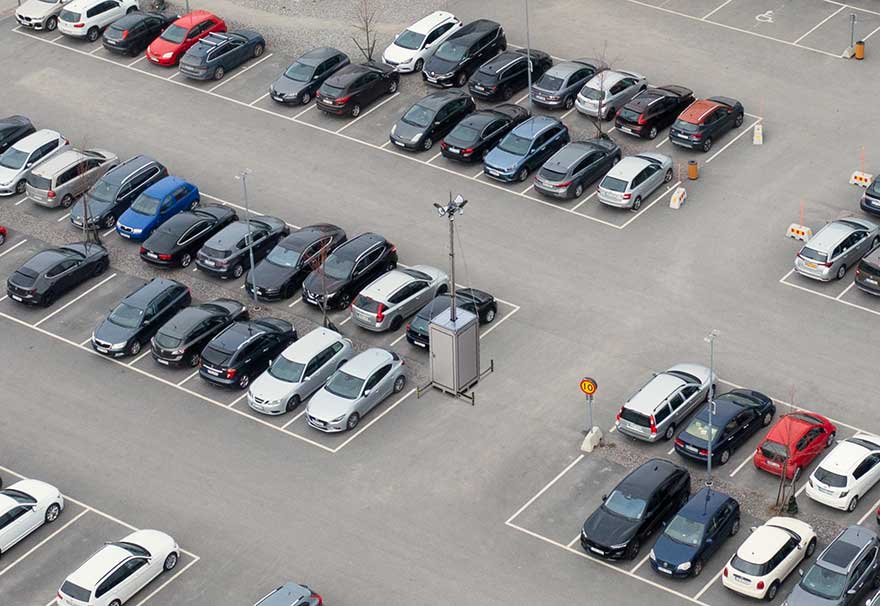 Car parking areas and terminals