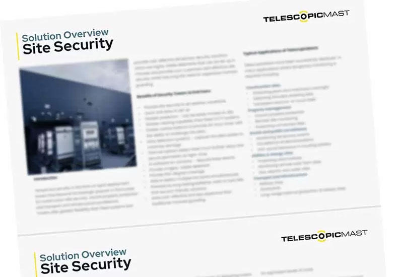 Solution overview site security